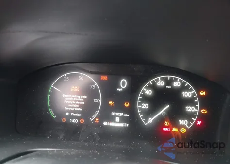 2025 Honda Cr-V Hybrid Sport z USA, uszkodzony, nr VIN 5J6RS6H5XSL023883